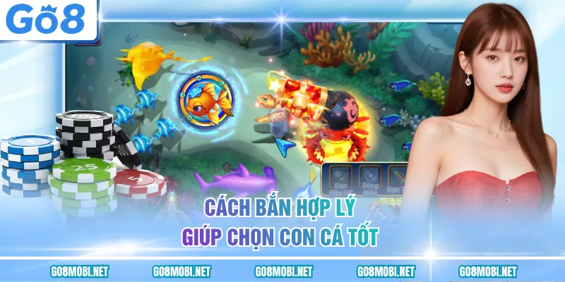 Cách bắn hợp lý giúp chọn con cá tốt