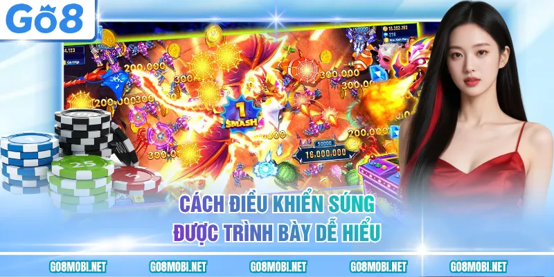 Cách điều khiển súng được trình bày dễ hiểu