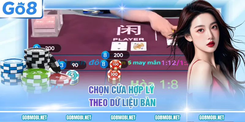 Chọn cửa hợp lý theo dữ liệu bàn