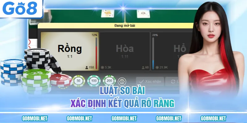 Luật so bài xác định kết quả rõ ràng